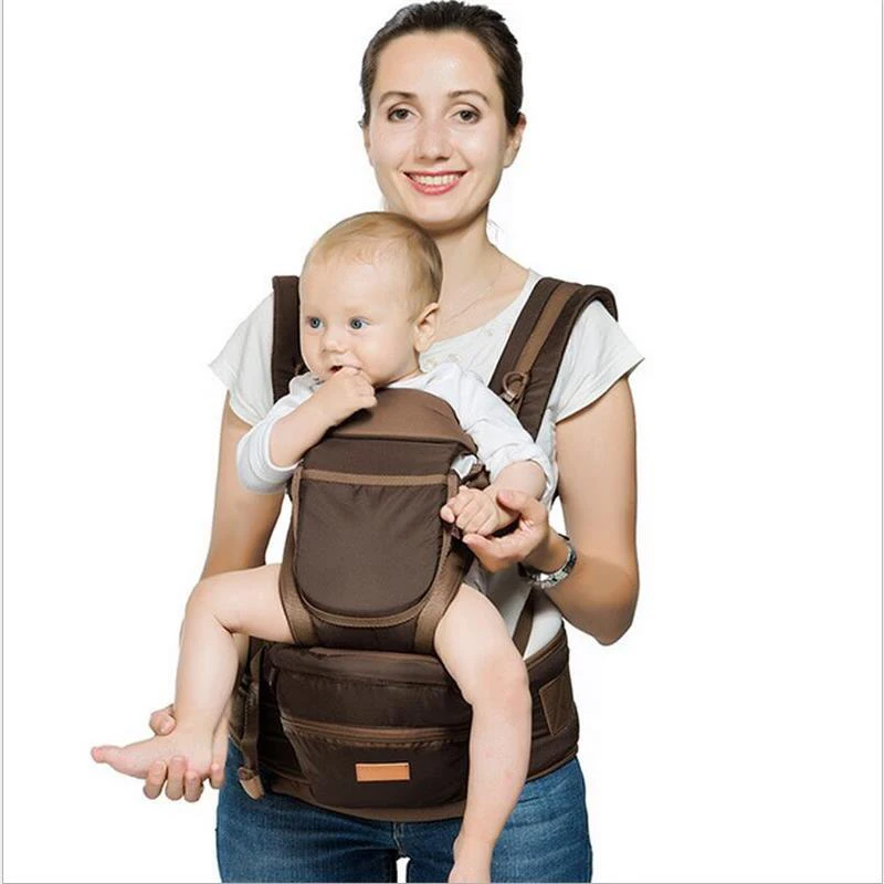 Multifunctional Baby kangaroo Cotton Comfortable Baby Sling Double Protection Baby Backpacks Colorful Baby Carrier For 1M-36M