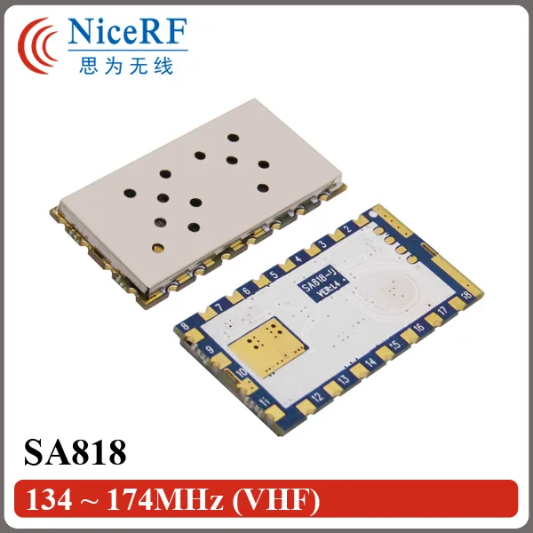 2 шт./лот SA818 новое поколение RDA1846S чип VHF 134 ~ 174 МГц/UHF 400 480 МГц 1 Вт 30 дБм аналоговый