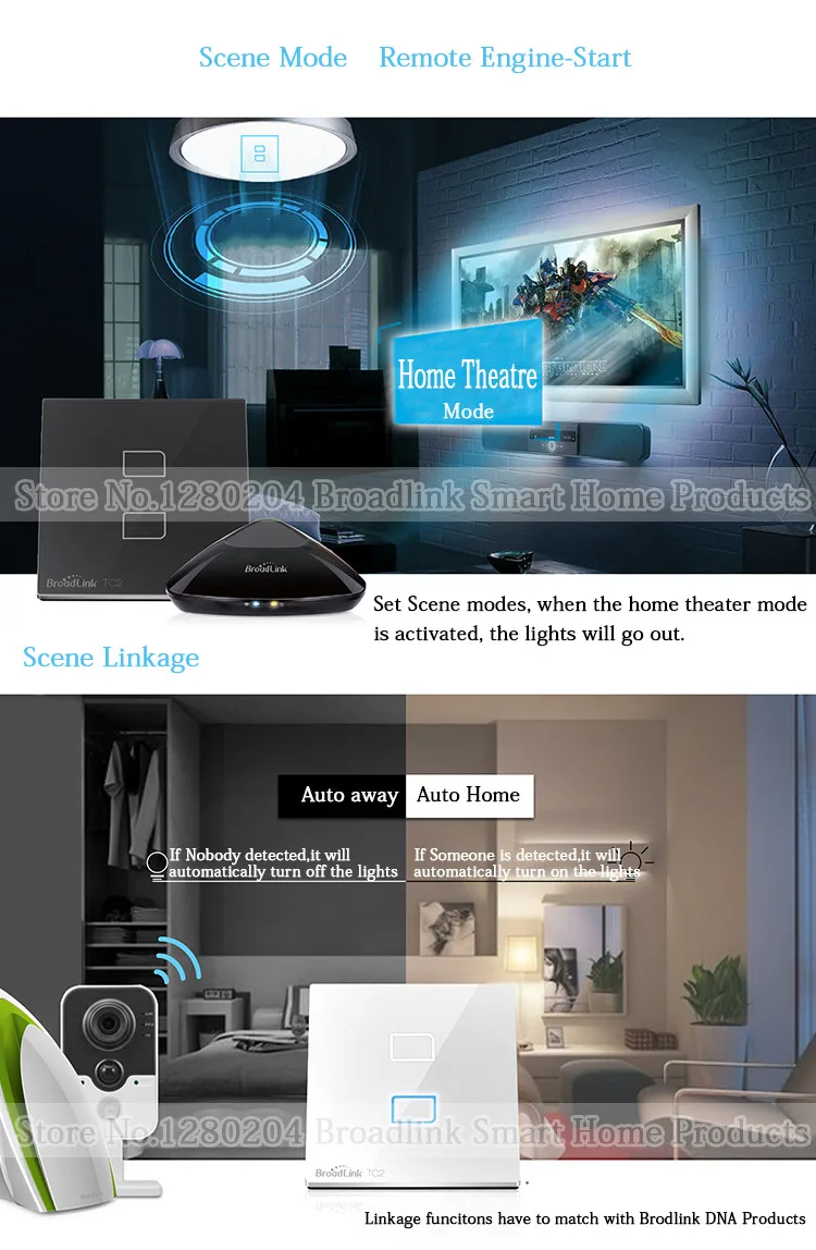 Broadlink TC2 Smart Wi-Fi настенный светильник сенсорный выключатель 1/2/3 сенсорный РФ пульт дистанционного управления "умный дом" настенный сенсорный выключатель работает с Rm Pro