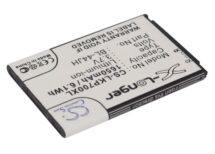 Аккумулятор Cameron Sino 1650mAh для BoostMobile LG730, VENI, для крикета LW770, Optimus Regard, для MetroPCS Motion 4G, MS770