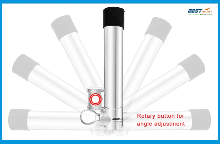 Многонаправленная рейка из нержавеющей стали 316 удочки стойки держатель для рельса 25 мм до 32 мм Лодка