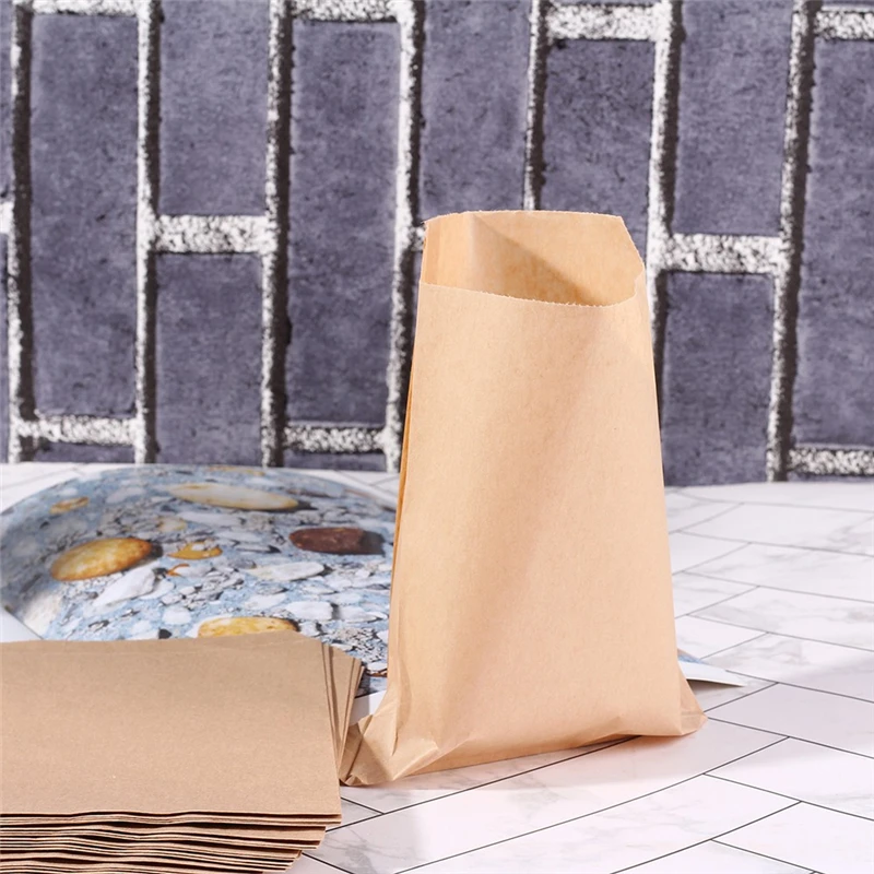25pcs Kraft Paper Bags Striped Dots Paper Craft Bag for Party Favors Wedding Candy Gift Bags Birthday Party Supplies Decorations (2)