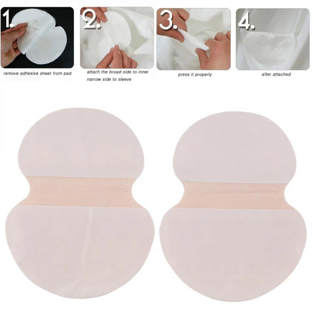 

OSHIONER 10Pcs/30Pcs/50Pcs Underarm Dress Clothing Sweat Absorbent Deodorant Sticker Armpit Care Sweat Scent Perspiration Pad