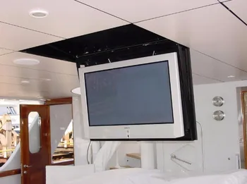 

32 to 55 inch LCD TV smallpox tumbler, turn inward, perfect hidden within the smallpox tv ceiling hidden lift wingover after