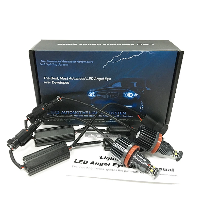 Светодиодный Маркер Angel Eyes Canbus для BMW E92 H8 E87 E82 E83 E70 X5 E71 X6 E89 Z4 2 шт. высокой мощности 40