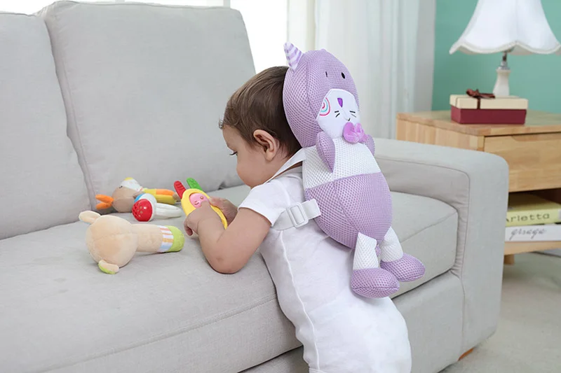 Almofada de Proteção de Cabeça do Bebê Almofada de Encosto de Cabeça da Criança Grande Travesseiro Bebê Pescoço Bonito Asas Enfermagem Gota Resistência Almofada 14 Mamãe e Bebê