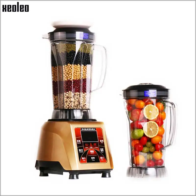 Xeoleo Commercial Blender 4L Heavy Duty Blender Mixer 3000W Soybean
