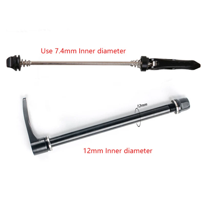Bicycle Kickstand Bicycle Stand Bicycle Support Bike Carbon Kickstand Bicycle Parking for 20/26/27.5/700c Inch Ultra-light Rack Bike Stand Foot Support 12mm Thru Axle Release
