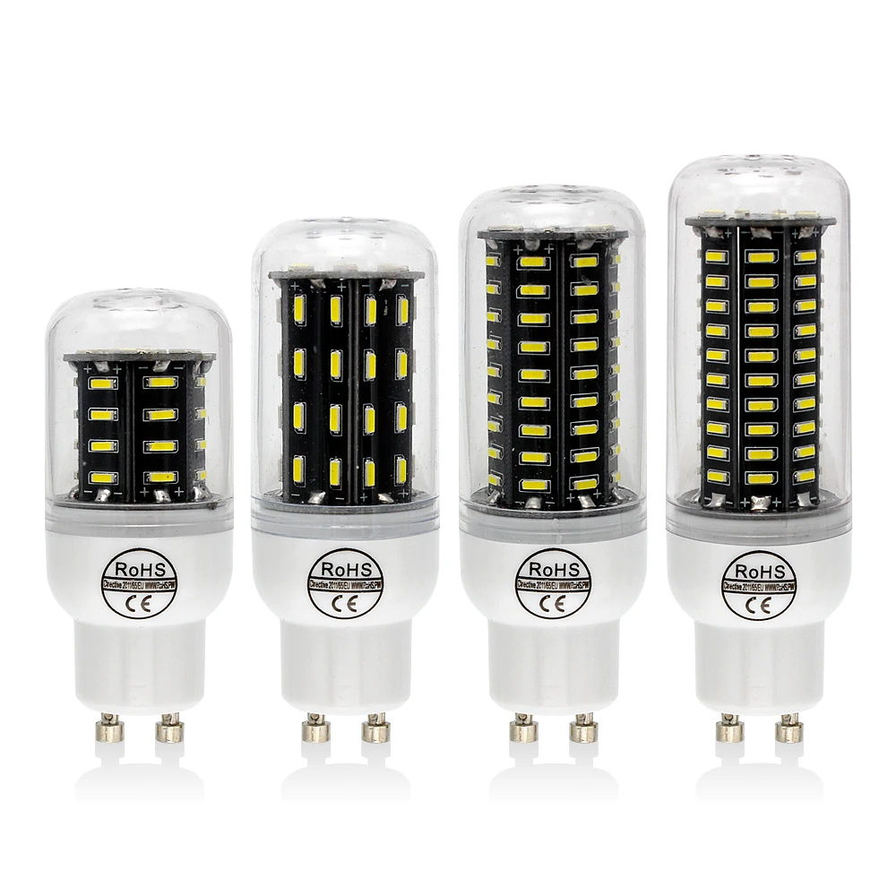 Smart IC Power No Flicker 220V GU10 LED Bulb Light 38LEDs 55LEDs 78LEDs