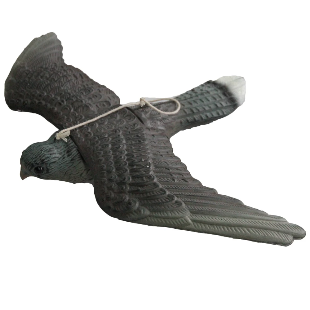 

Hunting Hawk Decoy Flying Hawk Bird Decoy Scarer Pest Control Fake Bird for Hunting Shooting Hawk Decoy