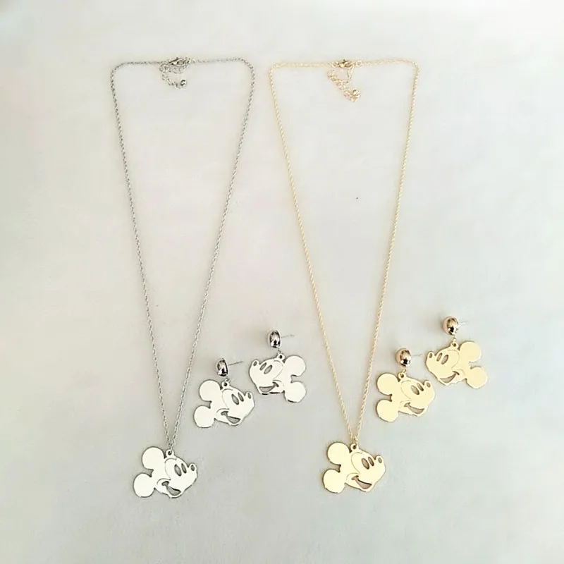 

New Fashion Cartoon Mickey Mouse Metal Earrings Women's Fashion Simple Exaggerated Animal earrings