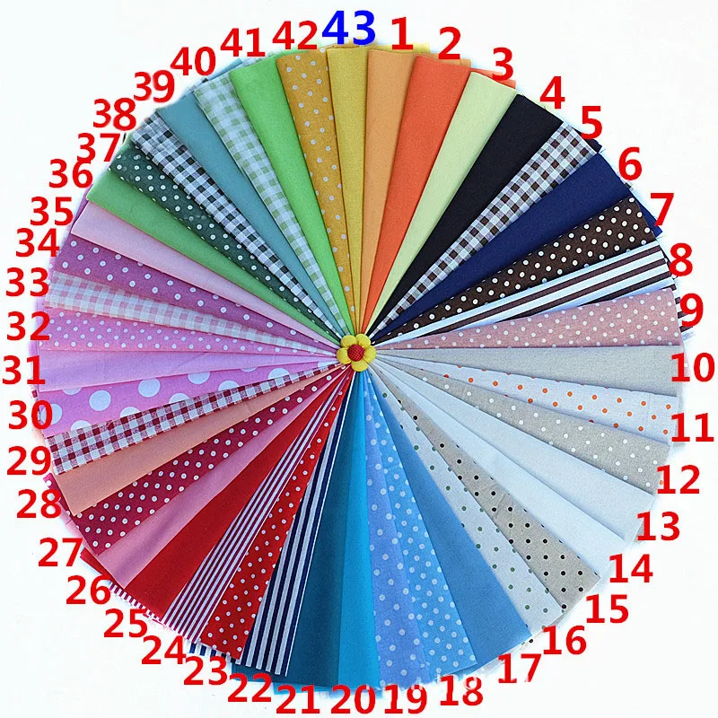 Ткань для шитья ручной работы 43 цвета|sewing cloth|cotton clothprinted cloth |