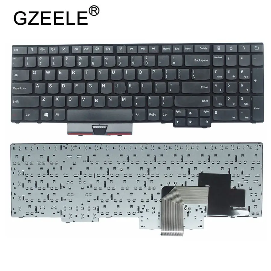  GZEELE new keyboard for Lenovo for IBM for ThinkPad E530C E530 E545 E535 E530 US English layout