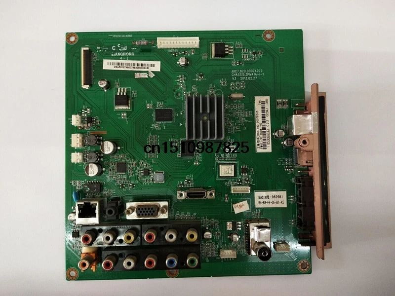 

3D60C4000I Main board JUC7.820.00074979 with screen S60FH-YB03/D03