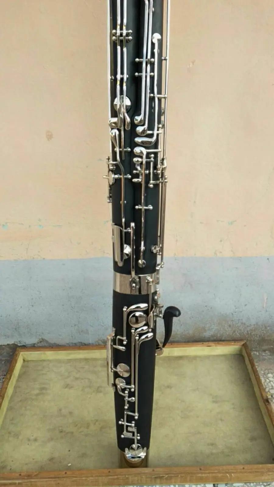 Жесткий бакелитовый корпус никелированный Профессиональный basson/bassoon хороший звук