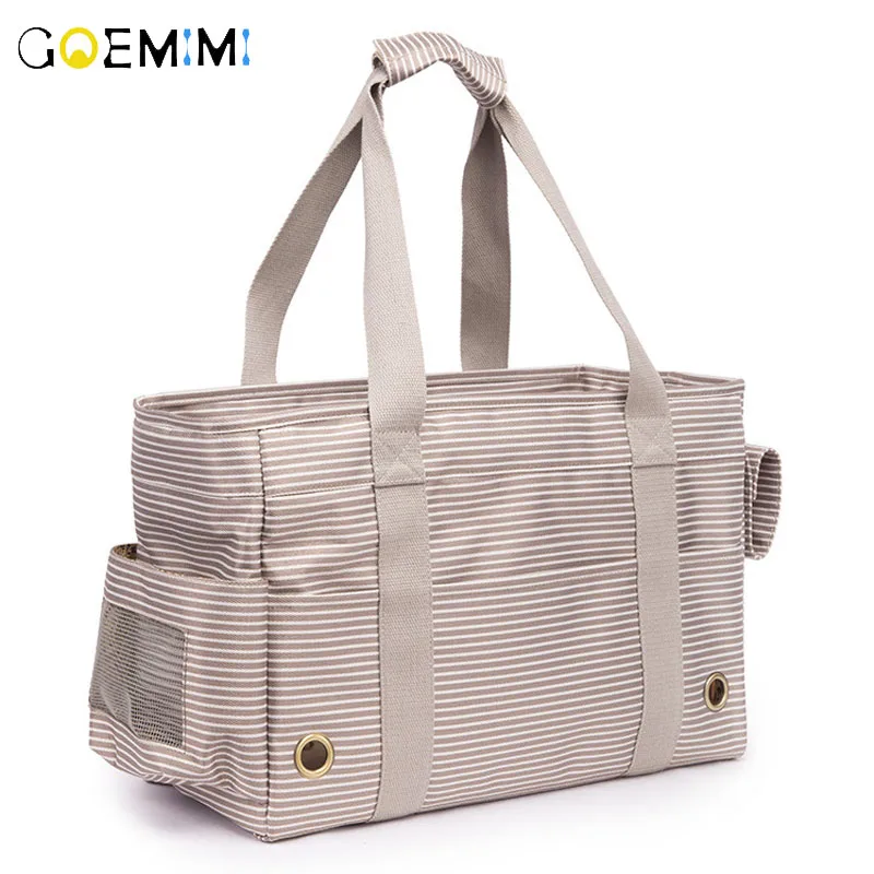 

Breathable Dog Carrier Bags For Small Dogs Portable Cats Handbag Foldable All Season Use Pet Sling Carrier Bag