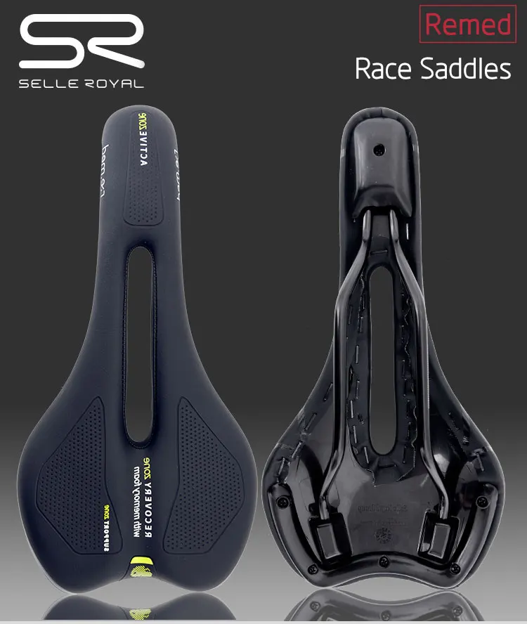 Selle royal remed memory foam cushion mountain bike saddle cutout