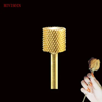 

HIVISOIN-6pcs- Carbide Nail Drill Bit - 4-Week Backfill Bit - (60060020) Gold