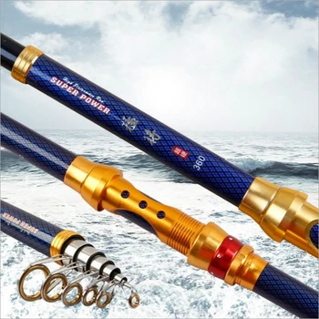 

New Style Telescopic Fishing Rod 2.1/2.4/2.7/3.0/3.6M Distance Throwing Fishing Pole High Quality Fishing Equipment Pesca Tackle
