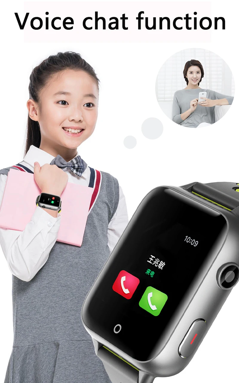 Smart Watch Kid Child Student SIM Card SOS Call Camera Tracker Alarm Clock Smartband TF Card FM Radio Smart Phone Android  Watch