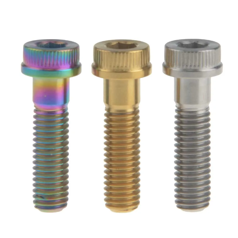 Titanium Ti M8x30mm for DUCATI M8*20mm Fork Crown Screws Fork Leg Bolts