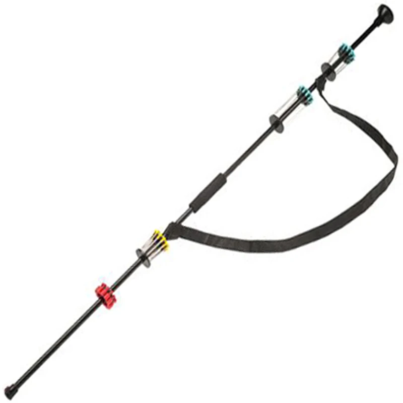 36/48 بوصة في الهواء الطلق الرياضة الترفيه الممارسة اطلاق النار جميع الألومنيوم Blowgun مجهزة البصر و 48 السهام