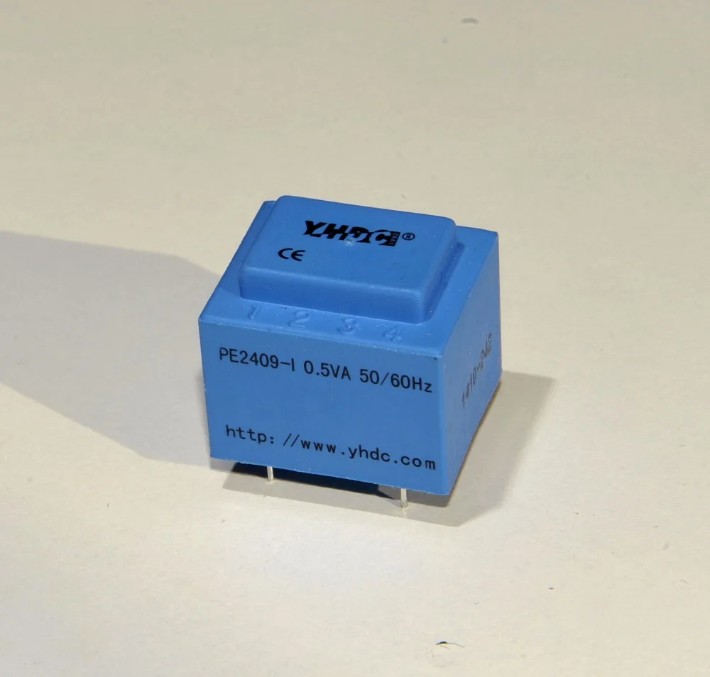 

PE2409-I Power 0.5VA 220V/2*12V Encapsulated isolation transformer PCB Welding transformer