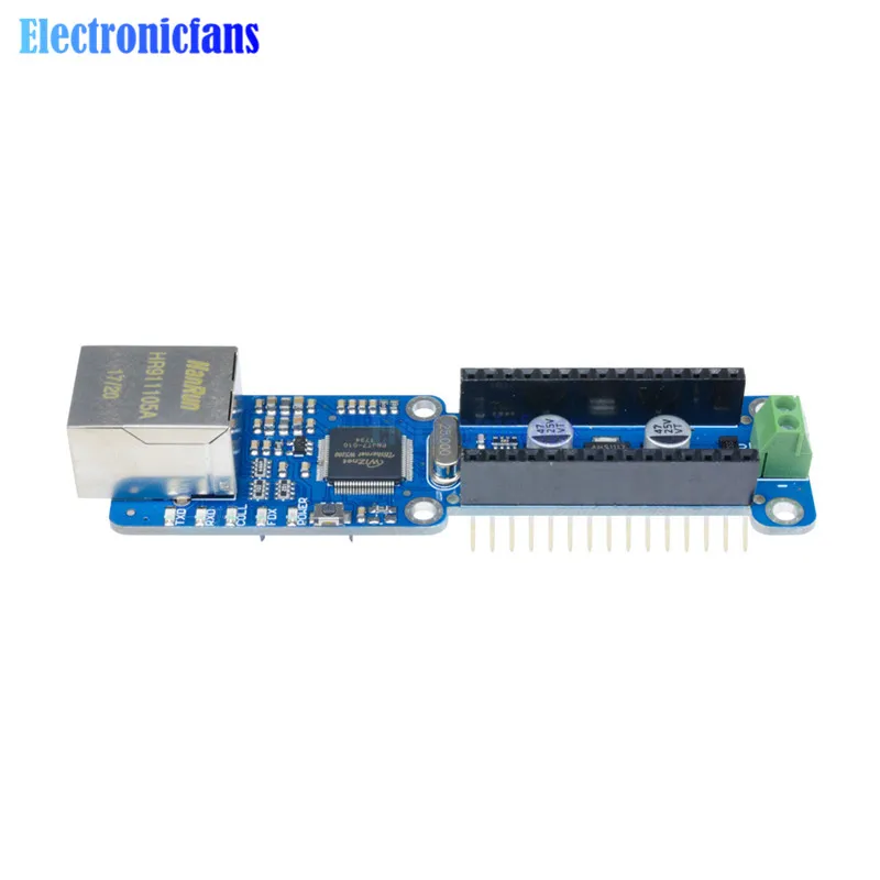 Стандартный Ethernet нано-щит W5100 Ethernet LAN сетевой модуль Micro-SD Поддержка порты TCP, UDP для Arduino V3.0 R3 UNO Mega 2560 One