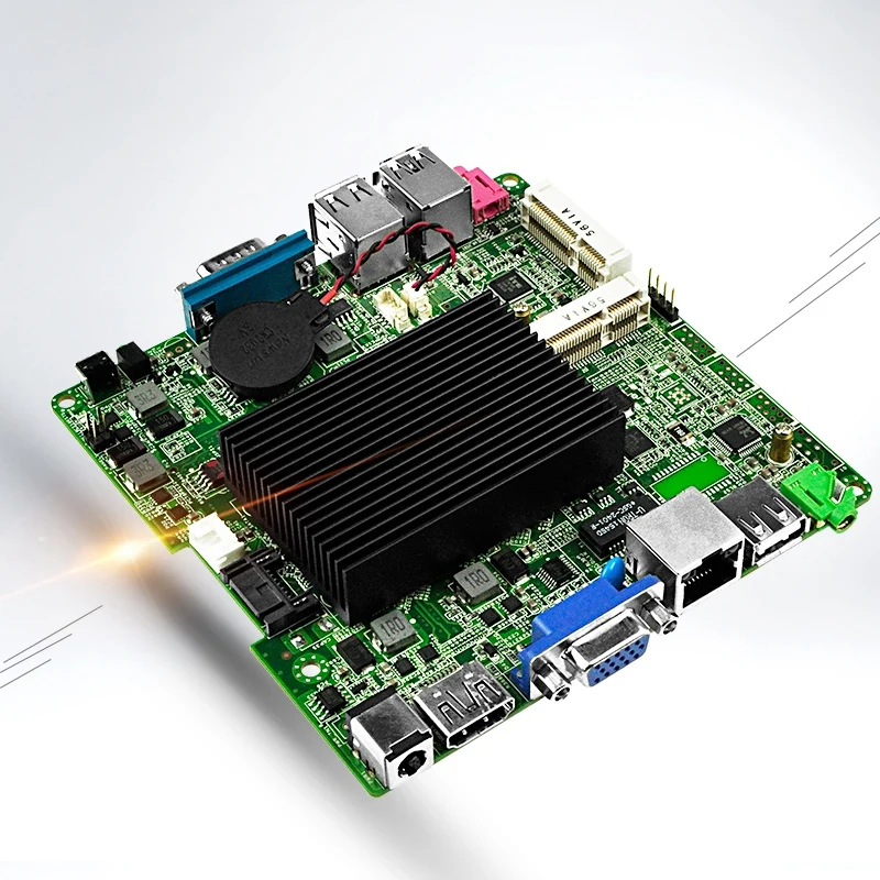 Bay Trail J1900 Mini Itx материнская плата Q1900G P четырехъядерный 2 42 ГГц 12 В постоянного тока