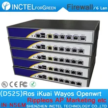 Intel Atom D525 Радиусе Менеджером PFSense Panabit OPENWRT Netzone Bytevalue РОС Настольных Cisco asa Брандмауэр Цена