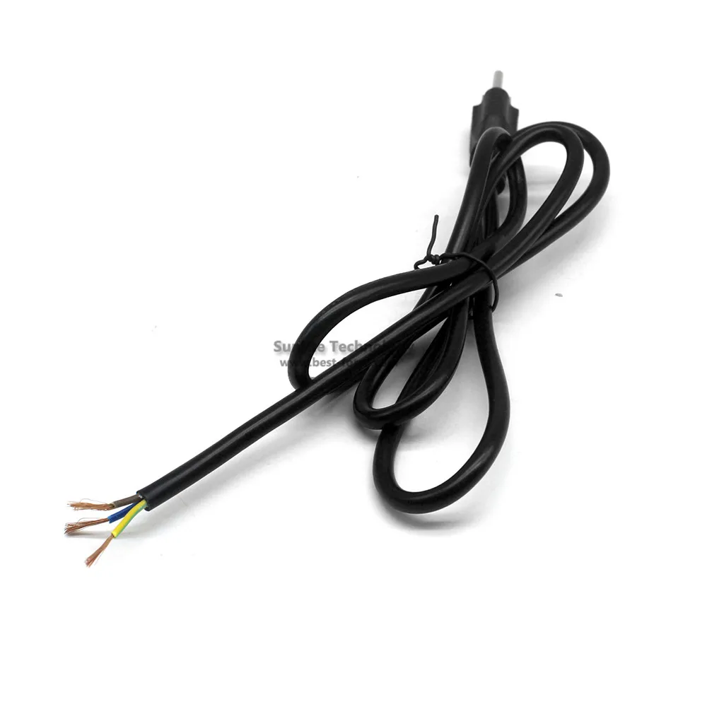 Электрические провода с разъемом шнур питания США вилка с 1,5 м 1,8 м 250 в 18 16AWG и 3pin стандартный разъем питания патч-корд электрик