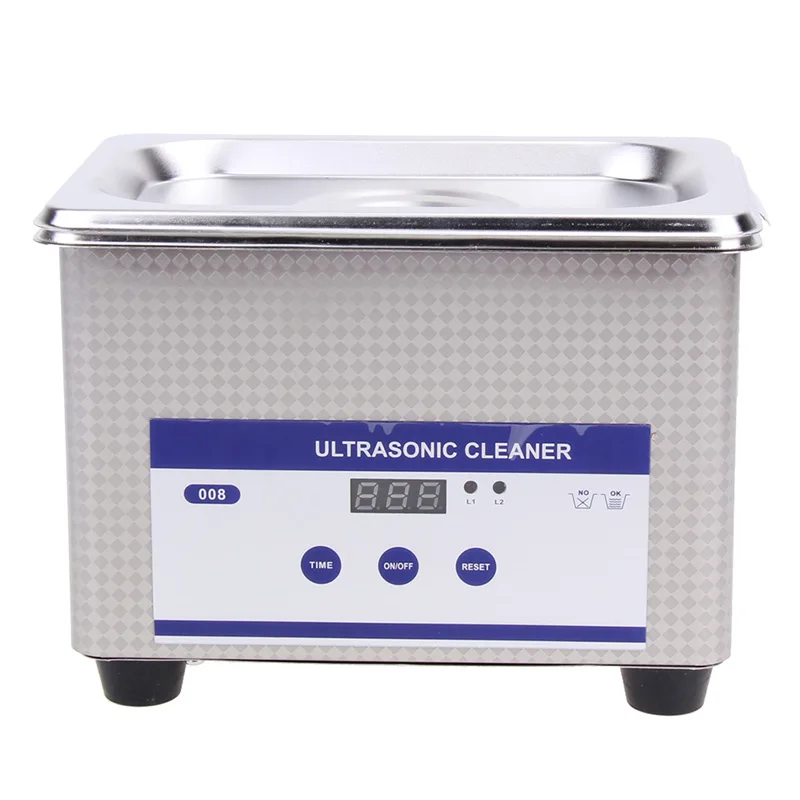 

35W 42kHz 800ml Digital Ultrasonic Cleaning Transducer Baskets Jewelry Watches Dental PCB CD Mini Ultrasonic Cleaner Bath