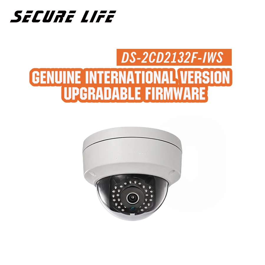 

Hikvision DS-2CD2132F-IWS International version 3MP wireless CCTV camera POE, mini wifi dome IP security camera H.264