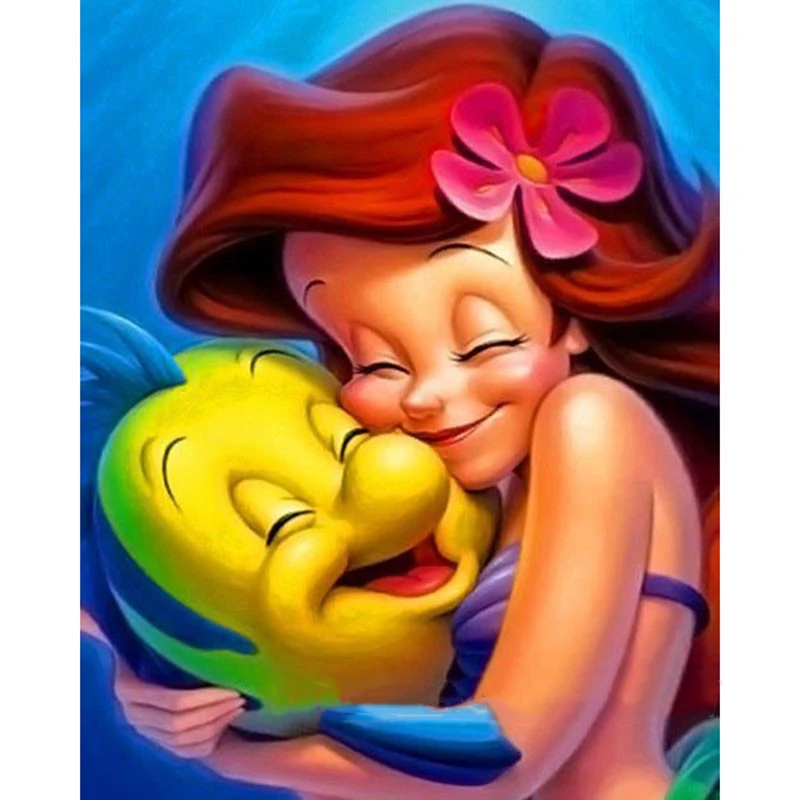 

Diy 5d Diamond Painting Cartoon Rat Cross Stitch Full Drill Square Rhinestones Pasted Mosaic Diamond Embroidery for Child Gift