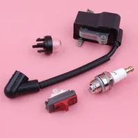 פריימר bulb הצתה סליל לעצור כיבוי פריימר Bulb מצת קיט לקבלת הוסקוורנה 235R 232R 225R 232L 240RJ 227R 235FR גוזם חלק (4)