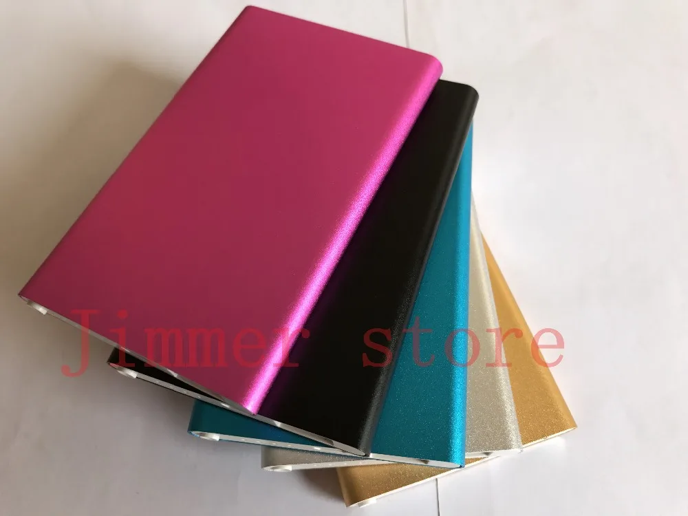 

Newest 6000mah bateria externa power bank polymer slim battery bank power cargador de celular portatil for ios android phones