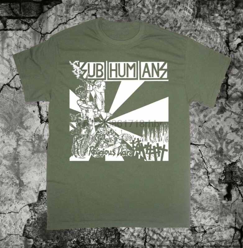 

Subhumans T Shirt Leftover Crack Crass Amebix Doom Aus-Rotten the Exploited Dirt(2)