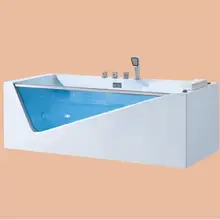 Гидромассажная Ванна из стекловолокна акриловая с ABS композитной доской Piscine массаж Водопад ванна NS3029