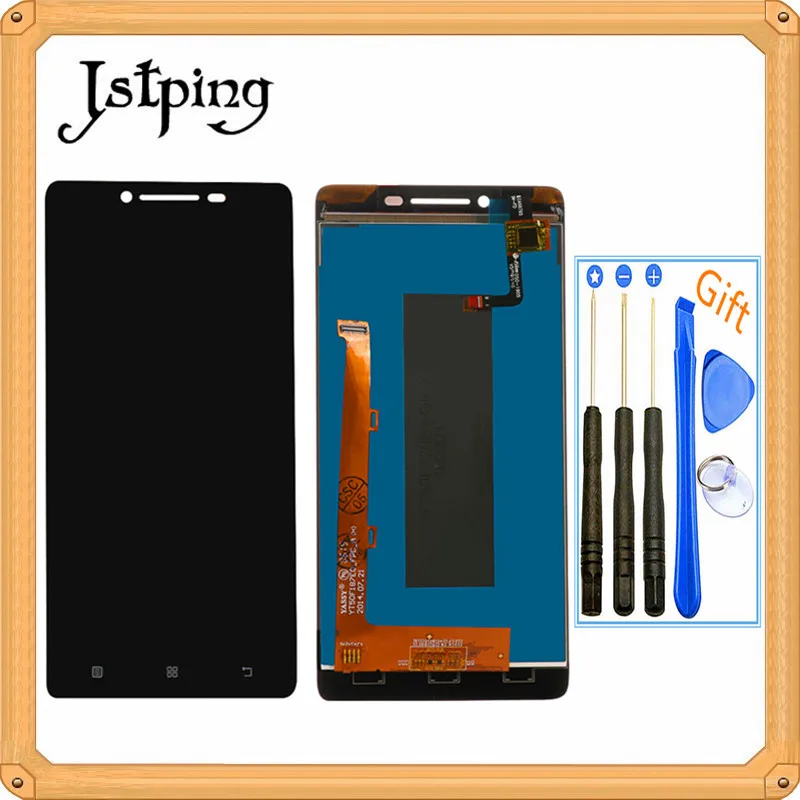 Jstping 5 inch Full LCD screen for Lenovo A6010 display panel Assembly frame with touch sensor digitizer | Мобильные телефоны и