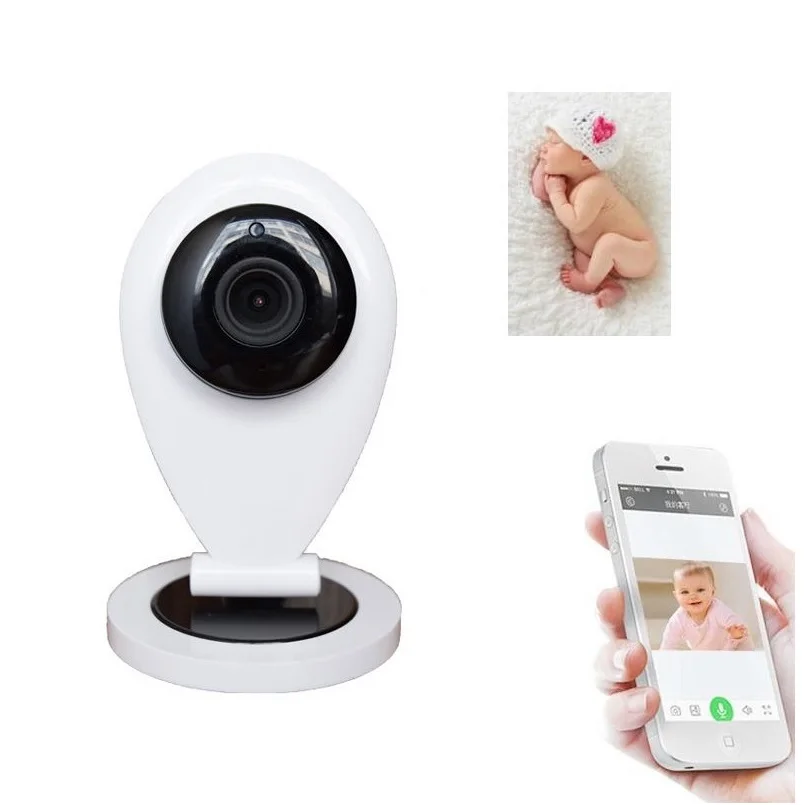 WLSES Wi Fi камера наблюдения sans fil 720P ИК Ночное Видение внутренняя безопасности с
