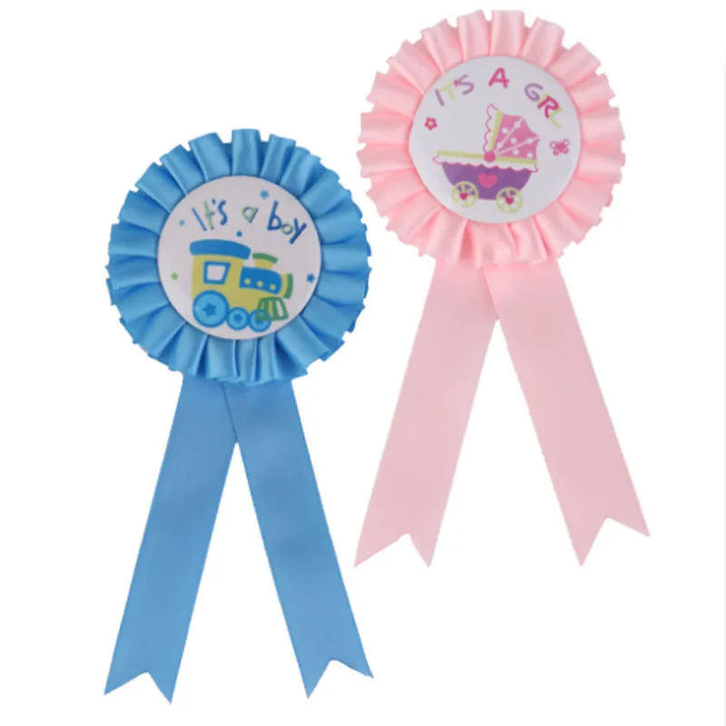 Это девочка/мальчик мама награда Baby Shower ленточный значок подарок на baby shower ленте