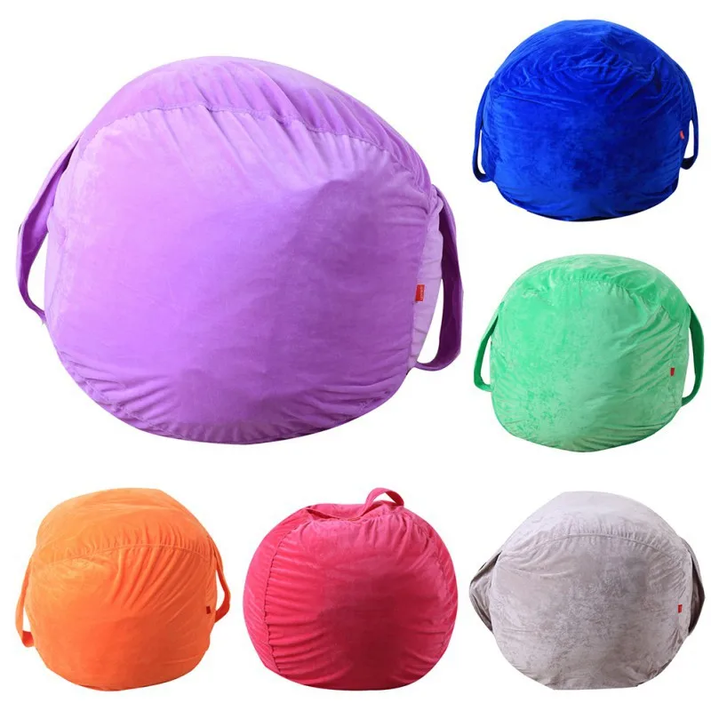 Large Bean Bag Chair Cover Kids' Stuffed Storage Bags Toy Organizer for Kids Bedroom, Storage Solution for Plush Toys,Towels Large Bean Bag Chair Cover Kids' Stuffed Storage Bags Toy Organizer for Kids Bedroom, Storage Solution for Plush Toys,Towels