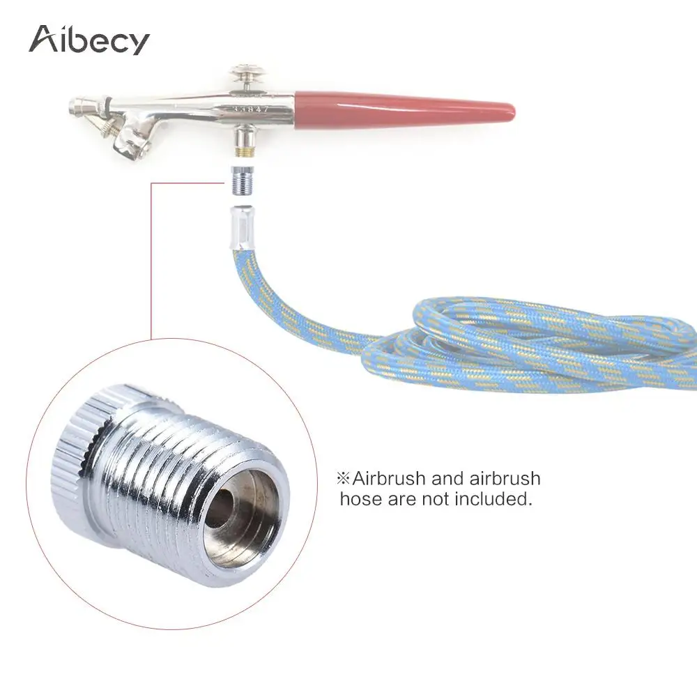 

Professional Airbrush Airbrushs Fitting Conversion Adapter Thread Thread Hose Adapter Connector for Badger Convert
