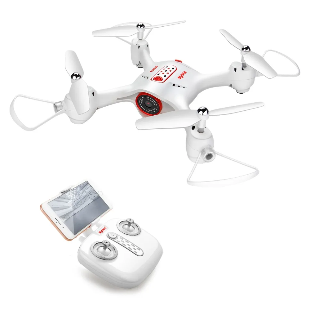 Вертолет SYMA RC Wifi передача в реальном времени X23/X23W FPV Дрон Квадрокоптер модель без