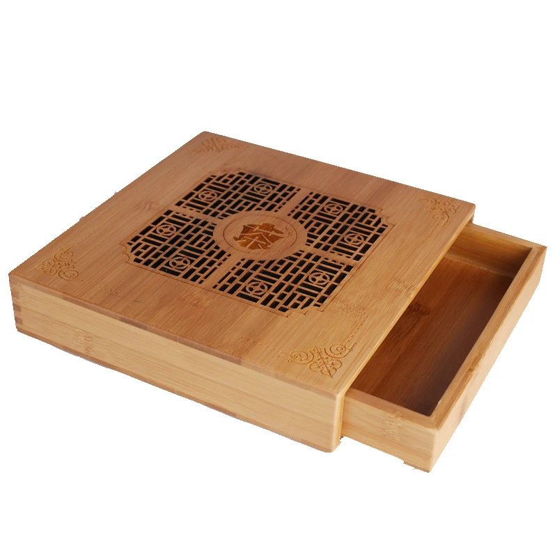 Household Supplies Cleaning Handmade Rattan Woven Pu Erh Tea Cake Storage Box Canister Kitchen Container Home Organization