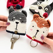 Ручная Выдвижная переносная сумка для ключей для собак большая емкость сумка для хранения ключей портативные сумки для хранения