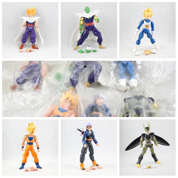 Anime Dragon Ball Z Joint Movable Vegeta Piccolo Son Gohan Son Goku
