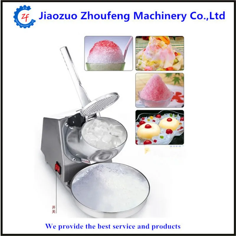 Electric ice crusher ice block shaving machine shaved ice machine ZFin