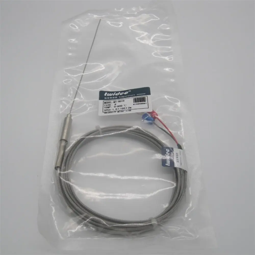 

High-quality Temperature 0 To 600 C Degree Stainless Steel 1x100mm Probe K type Sensors High Temperature Thermocouple Sensors