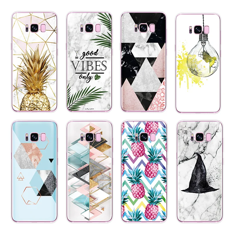

For Samsung Galaxy S10 S8 S9 Plus A30 A50 Note 8 9 J5 J7 Prime J3 A5 2016 2017 J4 J6 A6 A7 A8 2018 S7 Edge M20 M10 Marble Cases